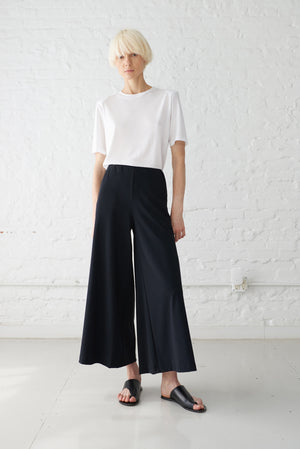 Frances Luxe tee with shoulder pads
